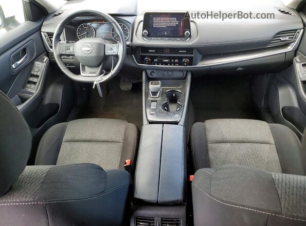 5N1BT3BA9SC777264 2025 NISSAN ROGUE White Вид панелі приладів
