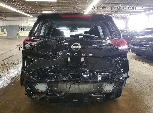 5N1BT3BA9SC814362 2025 NISSAN ROGUE Черный Вид сзади