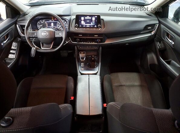 5N1BT3BA9SC814362 2025 NISSAN ROGUE Черный Вид панели приборов