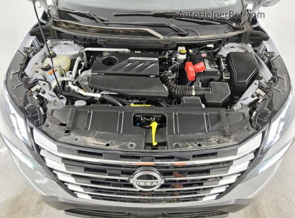 5N1BT3BA9SC819156 2025 NISSAN ROGUE Silver Вид підкапотного простору