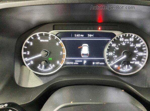 5N1BT3BA9SC819156 2025 NISSAN ROGUE Silver Вид щитка приладів