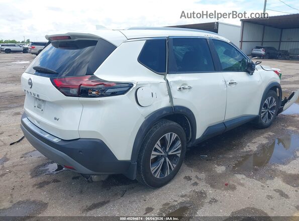 5N1BT3BAXPC779385 2023 NISSAN ROGUE White უკანა მარჯვენა