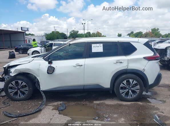 5N1BT3BAXPC779385 2023 NISSAN ROGUE White სალონის 360-გრადუსიანი ხედი