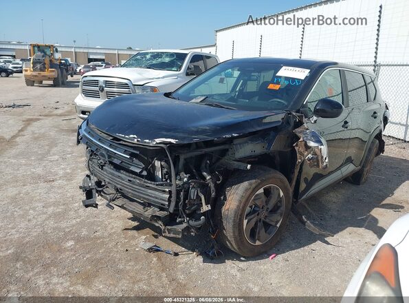 5N1BT3BAXRC732957 2024 NISSAN ROGUE Черный Передняя левая четверть