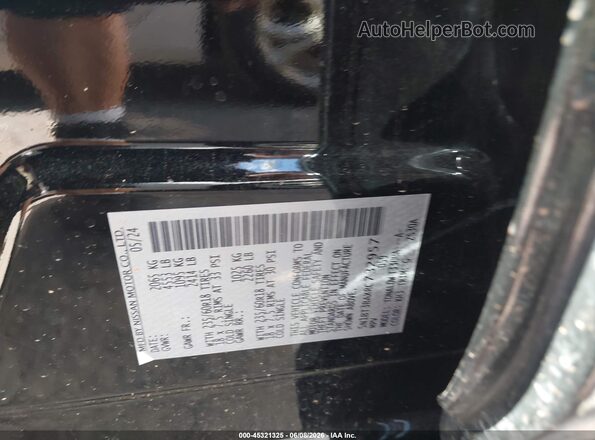 5N1BT3BAXRC732957 2024 NISSAN ROGUE Черный Вид подкапотного пространства
