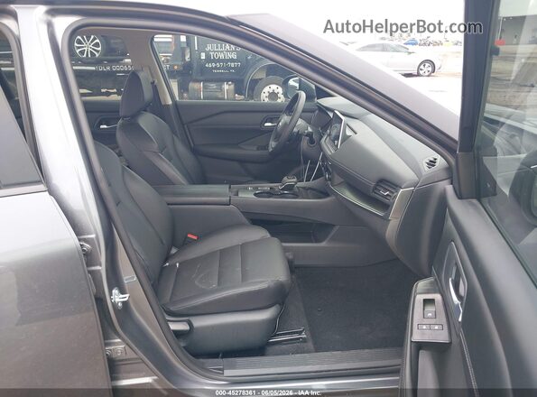 5N1BT3BAXSC822700 2025 NISSAN ROGUE Gray Սալոնի դիմացի տեսք