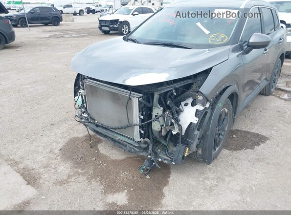 5N1BT3BAXSC822700 2025 NISSAN ROGUE Gray Դիմացի տեսք
