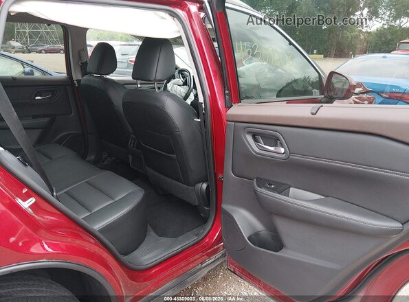5N1BT3BB0PC687050 2023 NISSAN ROGUE Red VIN sticker view