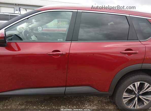 5N1BT3BB0PC687050 2023 NISSAN ROGUE Red 360 interior view