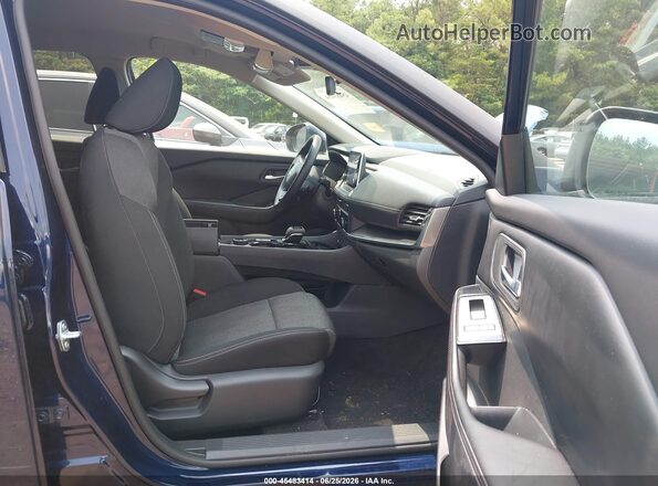 5N1BT3BB0SC766064 2025 NISSAN ROGUE Blue Вид салону спереду