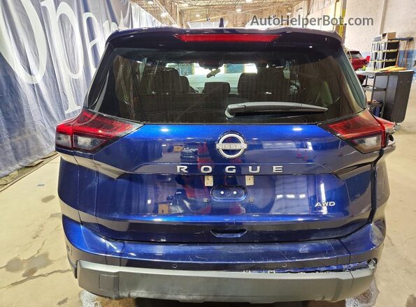 5N1BT3BB0SC780496 2025 NISSAN ROGUE Синий 