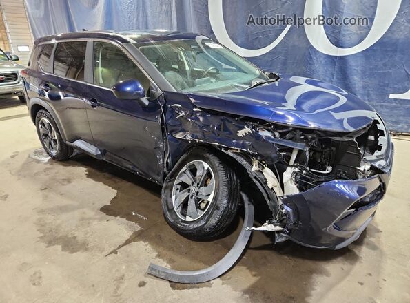 5N1BT3BB0SC780496 2025 NISSAN ROGUE Синий 