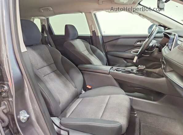 5N1BT3BB0SC792129 2025 NISSAN ROGUE Gray წინა სალონის ხედი