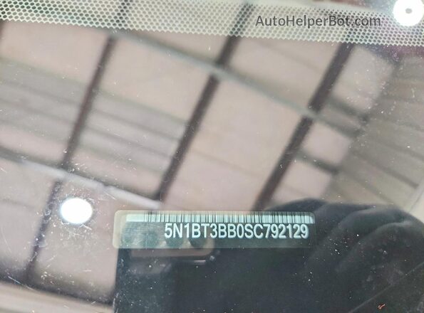 5N1BT3BB0SC792129 2025 NISSAN ROGUE Gray VIN კოდის სტიკერის ხედი