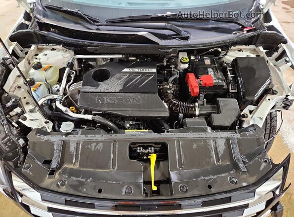 5N1BT3BB0SC820253 2025 NISSAN ROGUE White ძრავის განყოფილების ხედი