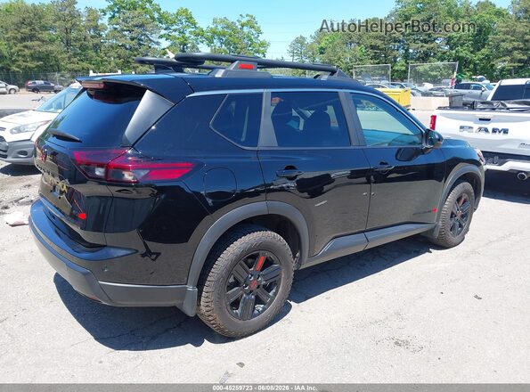 5N1BT3BB0SC837019 2025 NISSAN ROGUE Black Задня права чверть