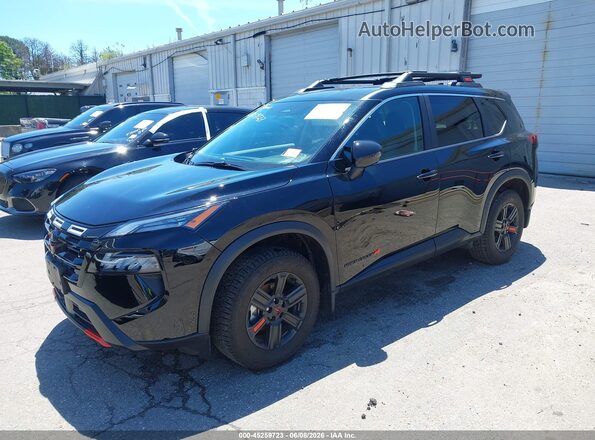 5N1BT3BB0SC837019 2025 NISSAN ROGUE Black Передня ліва чверть