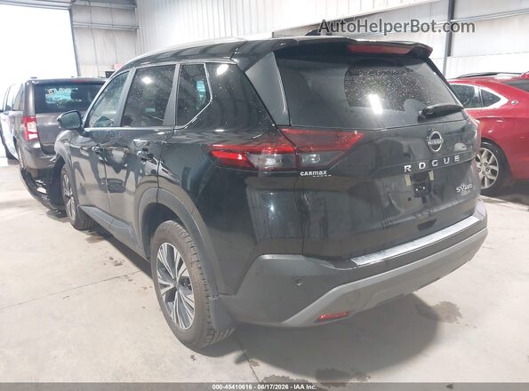 5N1BT3BB1PC770857 2023 NISSAN ROGUE Black უკანა მარცხენა