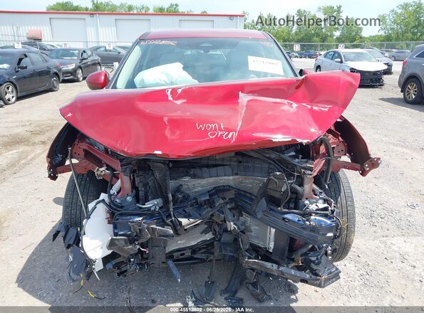 5N1BT3BB1SC851317 2025 NISSAN ROGUE Red ხელსაწყოთა პანელის ხედი
