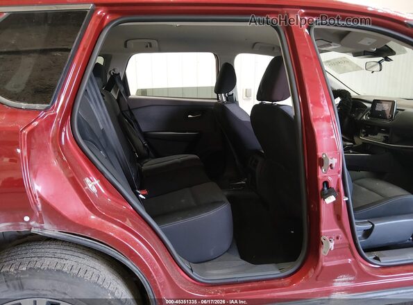 5N1BT3BB2PC920331 2023 NISSAN ROGUE Red VIN sticker view