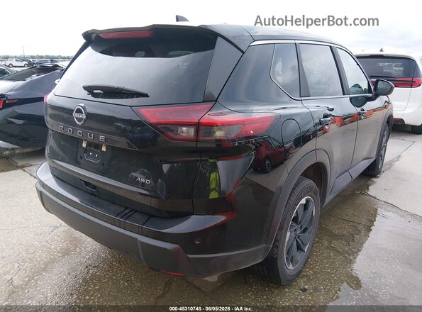 5N1BT3BB3SC767239 2025 NISSAN ROGUE Black Հետևի աջ