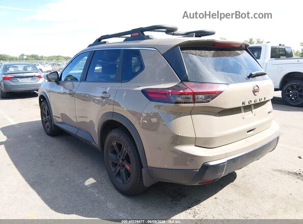 5N1BT3BB3SC798880 2025 NISSAN ROGUE Бежевый Задняя левая четверть