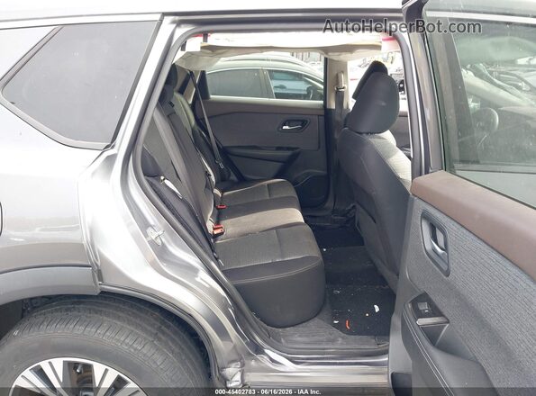 5N1BT3BB4NC670894 2022 NISSAN ROGUE Gray Vista de la etiqueta del VIN