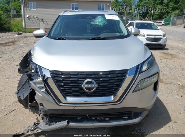 5N1BT3BB4PC878227 2023 NISSAN ROGUE Silver Սարքավորումների վահանակի տեսք