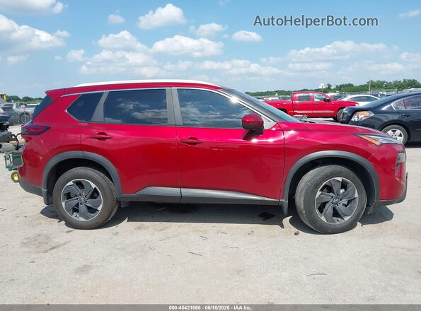 5N1BT3BB4RC736706 2024 NISSAN ROGUE Red Widok wnętrza z tyłu