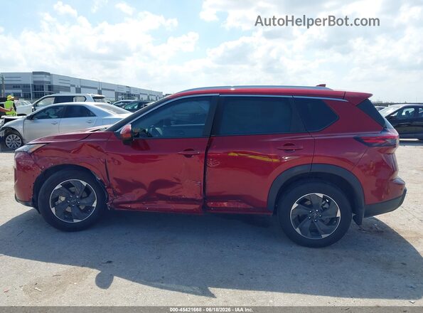 5N1BT3BB4RC736706 2024 NISSAN ROGUE Red Widok wnętrza 360 stopni