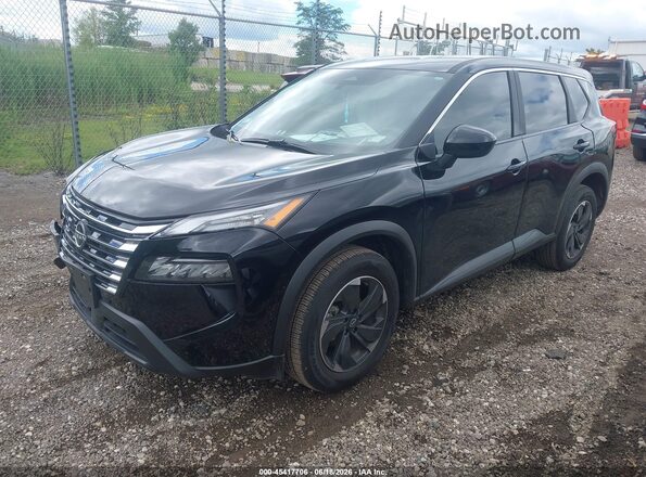 5N1BT3BB4SC825178 2025 NISSAN ROGUE Черный Передняя левая четверть