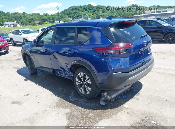 5N1BT3BB5PC799309 2023 NISSAN ROGUE Blue Rear left