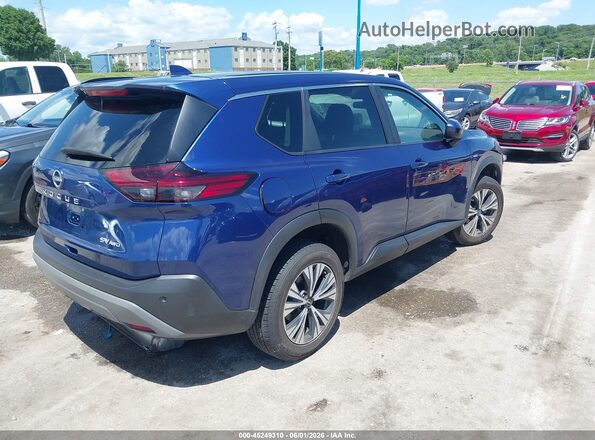 5N1BT3BB5PC799309 2023 NISSAN ROGUE Blue Rear right