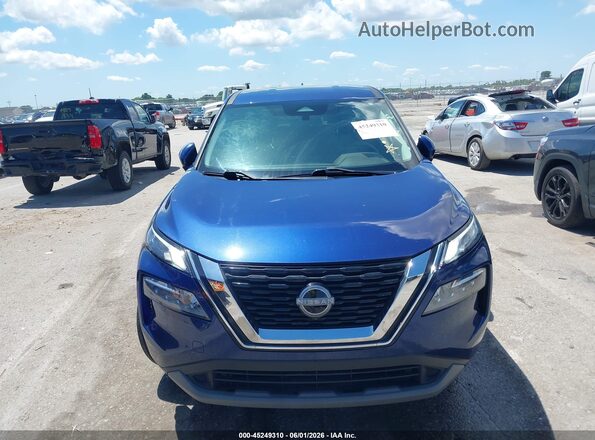 5N1BT3BB5PC799309 2023 NISSAN ROGUE Blue Instrument cluster view