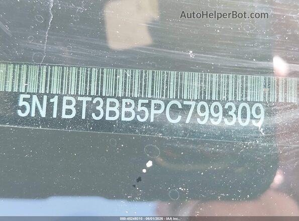 5N1BT3BB5PC799309 2023 NISSAN ROGUE Blue 