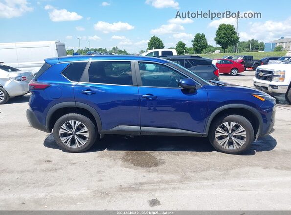 5N1BT3BB5PC799309 2023 NISSAN ROGUE Blue Rear interior view