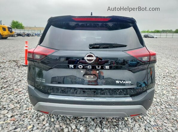 5N1BT3BB5PC847228 2023 NISSAN ROGUE Black Rear view