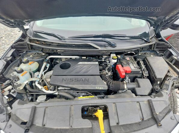 5N1BT3BB5PC847228 2023 NISSAN ROGUE Black Engine compartment view
