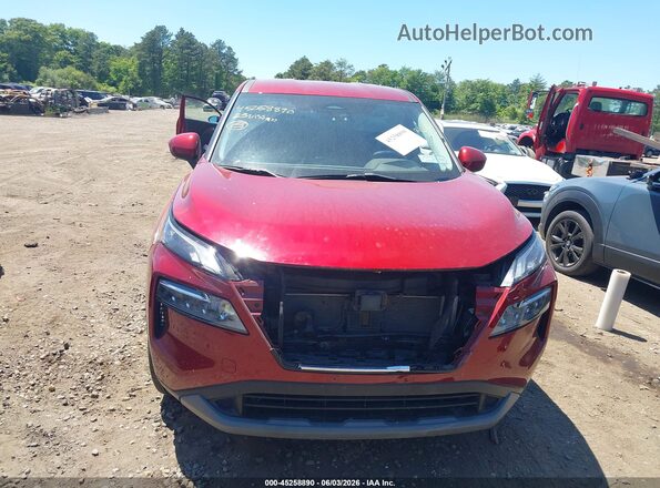 5N1BT3BB5PC852784 2023 NISSAN ROGUE Красный Вид щитка приборов