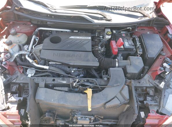 5N1BT3BB5PC852784 2023 NISSAN ROGUE Красный Вид сзади
