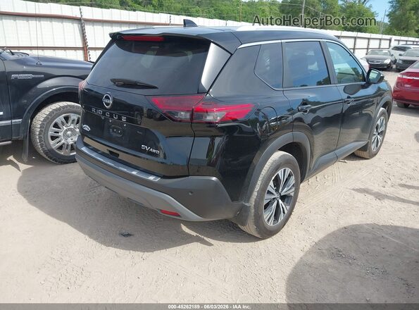 5N1BT3BB5PC941853 2023 NISSAN ROGUE Black Trasero derecho