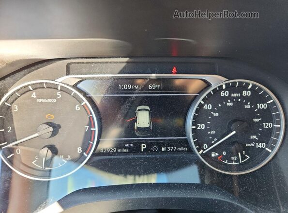 5N1BT3BB5SC776847 2025 NISSAN ROGUE Black Widok zestawu wskaźników