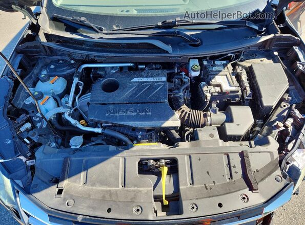 5N1BT3BB5SC776847 2025 NISSAN ROGUE Black Widok komory silnika