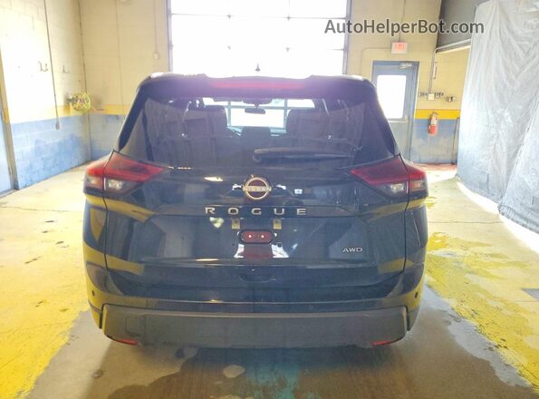 5N1BT3BB5SC804534 2025 NISSAN ROGUE Black Rear view