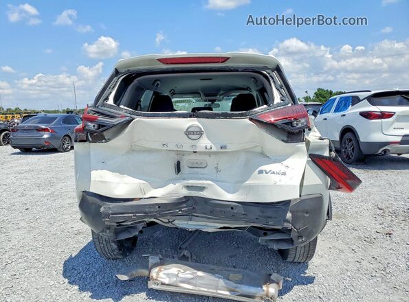 5N1BT3BB7PC793401 2023 NISSAN ROGUE White Вид ззаду