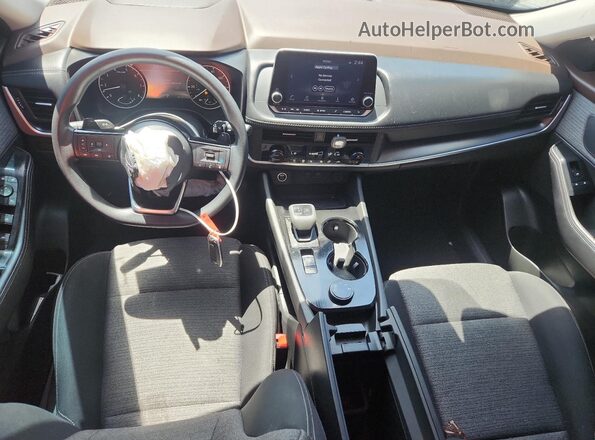 5N1BT3BB7PC834867 2023 NISSAN ROGUE Gray Առջևի վահանակի տեսք