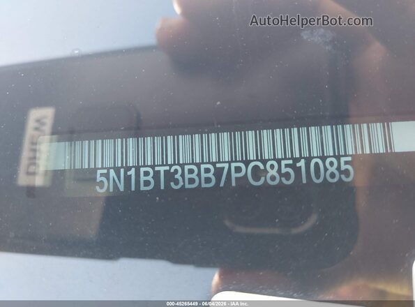 5N1BT3BB7PC851085 2023 NISSAN ROGUE Серебряный 
