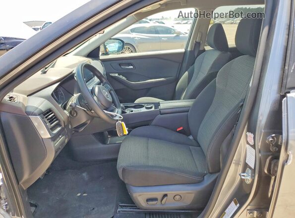 5N1BT3BB7PC904058 2023 NISSAN ROGUE Gray Front interior view