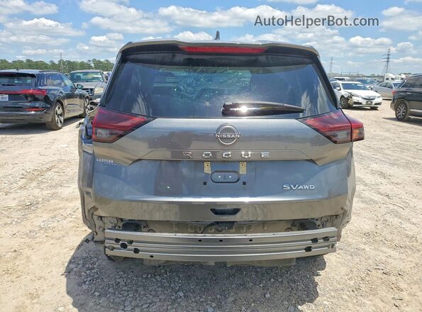 5N1BT3BB7PC904058 2023 NISSAN ROGUE Gray Rear view