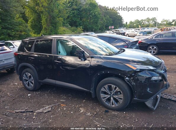 5N1BT3BB7PC919837 2023 NISSAN ROGUE Black Widok wnętrza z tyłu
